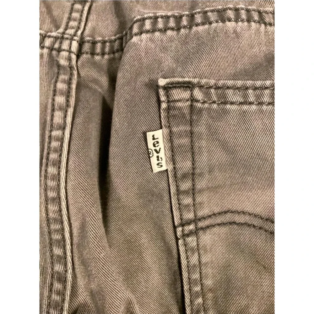 Levis 514 Jeans Mens 34x34 Gray Straight Leg Denim Zip Fly Five‎ Pocket Classic